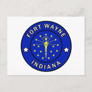 Fort Wayne Indiana Vykort