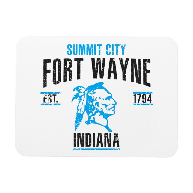 Fort Wayne Magnet (Horisontell)