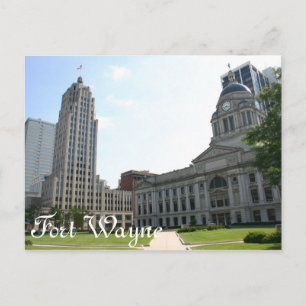 Fort Wayne Postcard Vykort