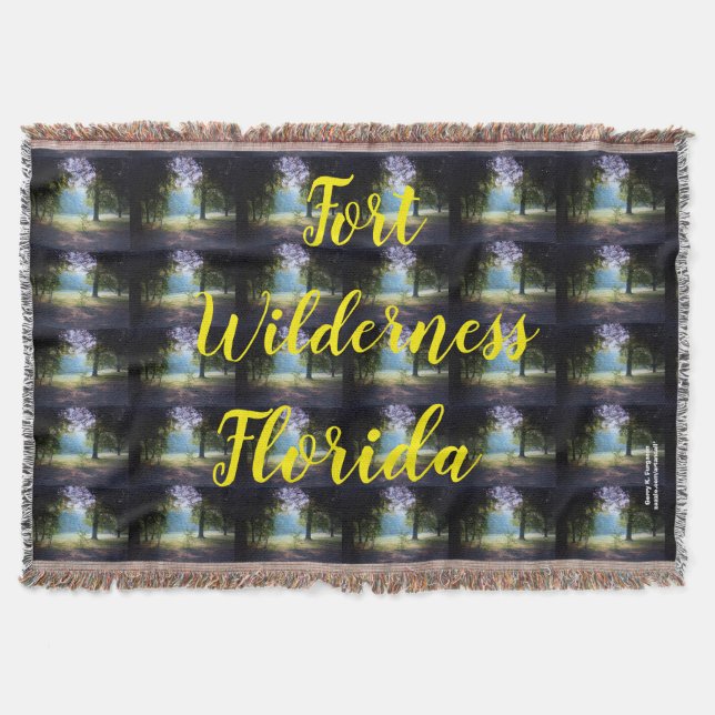 FORT WILDERNESS, FLORIDA FILT (Framsidan)