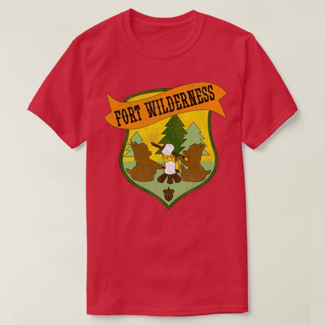Fort Wilderness störd 1 T Shirt (Design framsida)