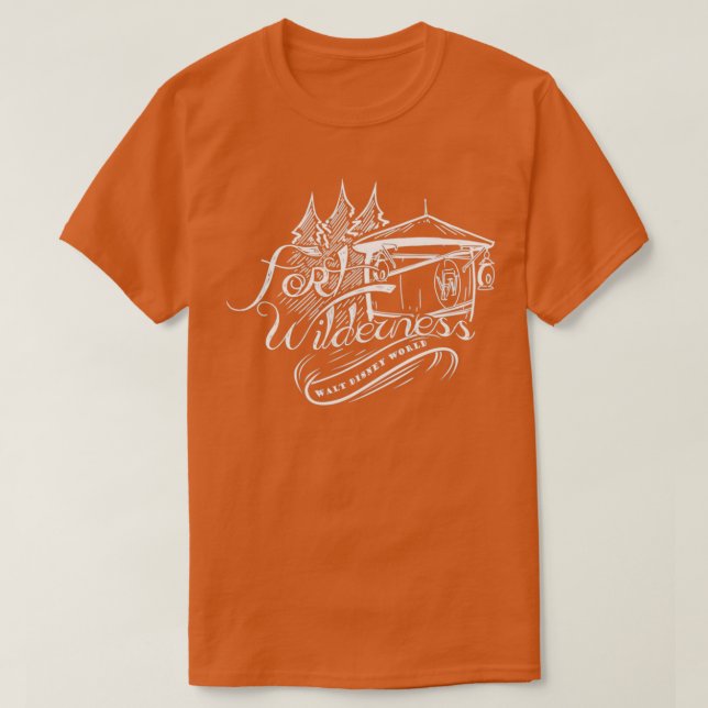 Fort Wilderness T Shirt (Design framsida)