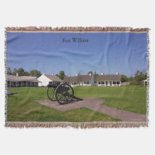 Fort Wilkins kastar filt