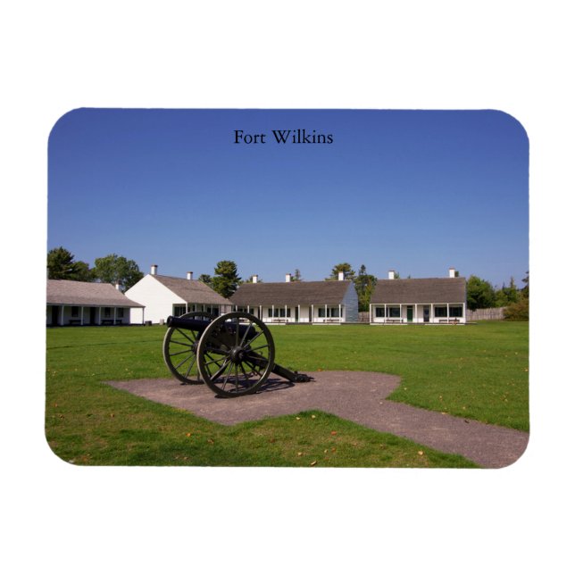 Fort Wilkins magnet (Horisontell)