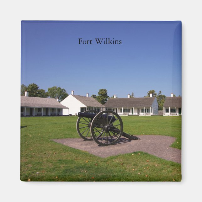 Fort Wilkins magnet (Framsidan)