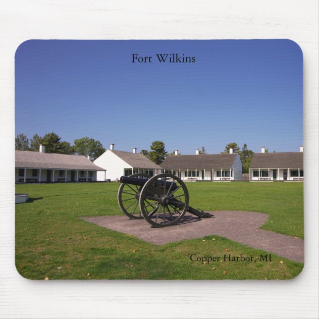 Fort Wilkins mousepad Musmatta (Framsidan)