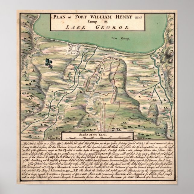 Fort William Henry. Poster (Framsidan)