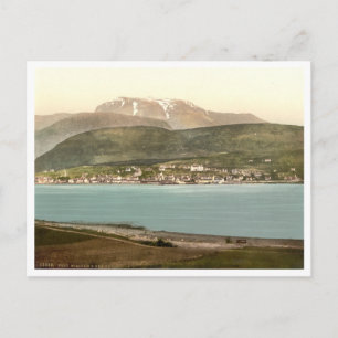 Fort William och Ben Nevis, Inverness, Skottland Vykort
