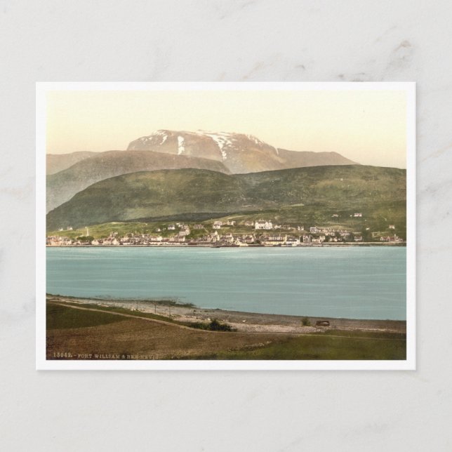 Fort William och Ben Nevis, Inverness, Skottland Vykort (Framsida)
