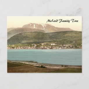 Fort William och Ben Nevis, Inverness, Skottland Vykort
