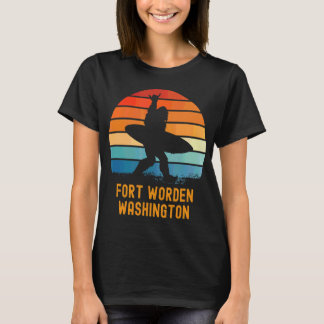 Fort Worden Washington Sasquatch Souvenir T Shirt