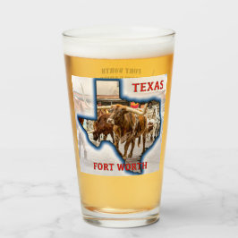 Fort Worth Cattle Drive, Beer Glass Glaskopp