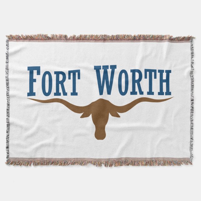 Fort Worth City flagga Filt (Framsidan)