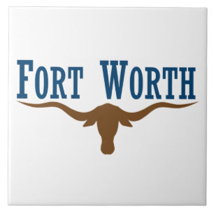 Fort Worth City flagga Kakelplatta