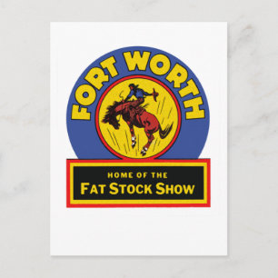 Fort Worth Fat Stock Show Vykort