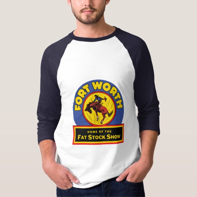 Fort Worth fet lagrarShow T-shirt (Framsida)
