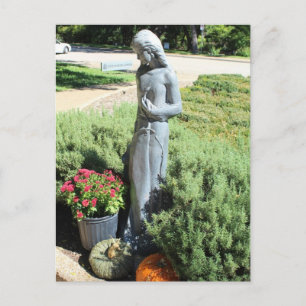 Fort Worth Garden Statue nr 2 Vykort