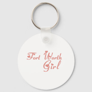 Fort Worth Girl T tröjor Nyckelring