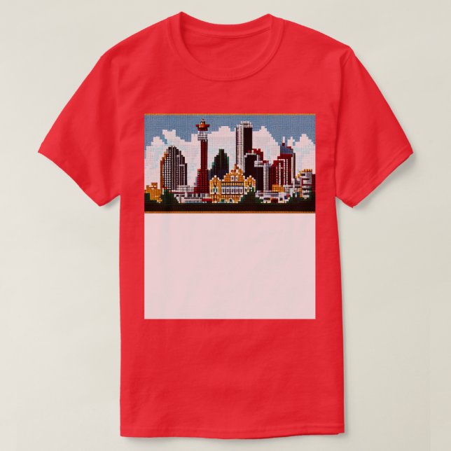 Fort Worth Kärlek T Shirt (Design framsida)