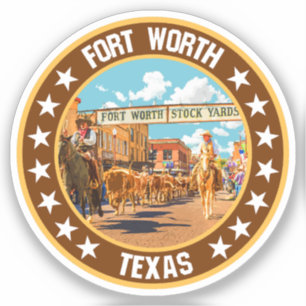 Fort Worth Klistermärken