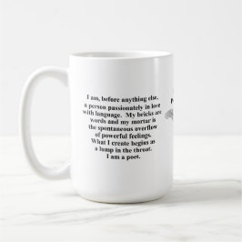 Fort Worth Poetry Society Coffee Mugg