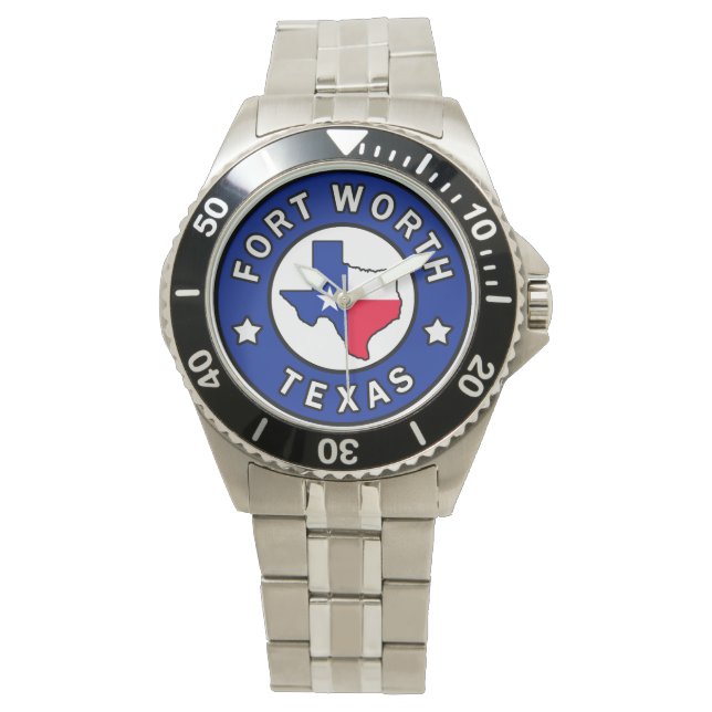Fort Worth Texas Armbandsur (Framsida)