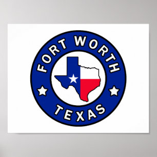 Fort Worth Texas Poster