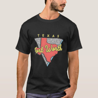 Fort Worth Texas Triangle Tx City T Shirt