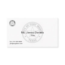 Fort Worth Texas Underbar Seal