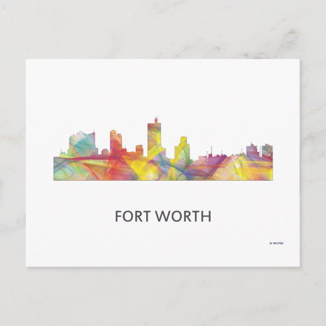 FORT WORTH, TEXAS WB1 - VYKORT (Framsida)