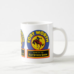Fort Worth Tjock Lagrar Show Coffee Mugg