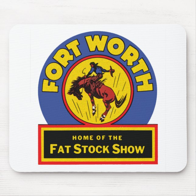 Fort Worth Tjock Lagrar Show Musmatta (Framsidan)