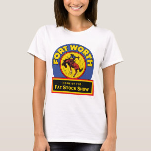 Fort Worth Tjock Lagrar Show T-shirt