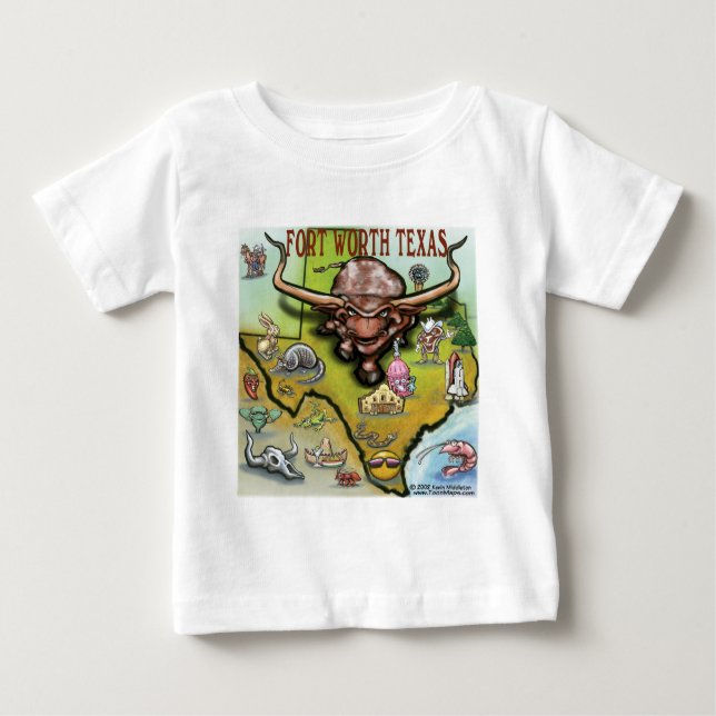 Fort Worth TX Tröja (Framsida)