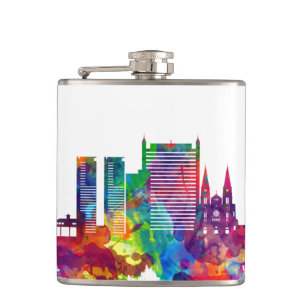 Fortaleza Brasilien Skyline Fickplunta
