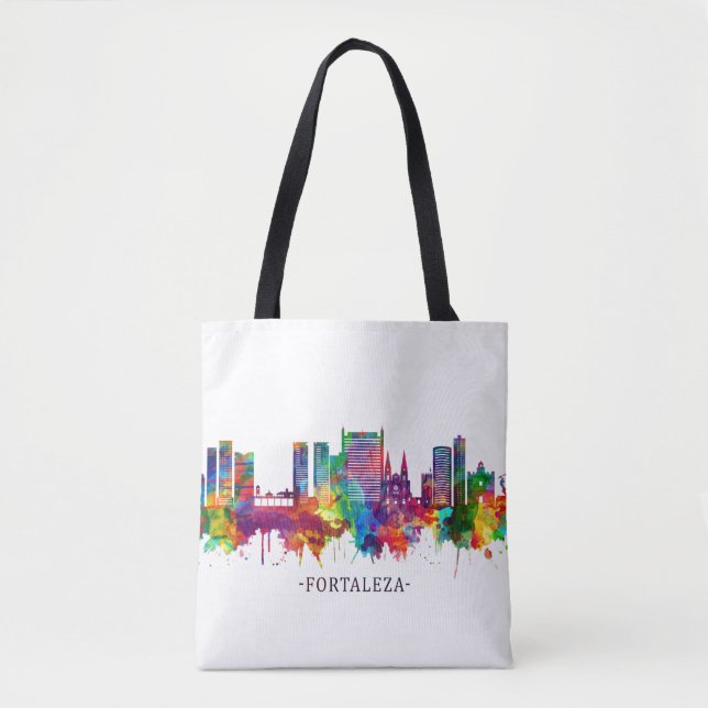 Fortaleza Brasilien Skyline Tygkasse (Framsida)