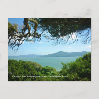 Fortaleza São José, Florianópolis, Brasil. Vykort