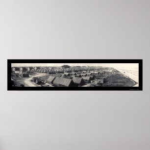 FortCrockett Texas foto 1915 Poster