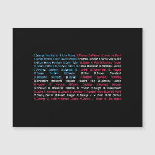Förteckning över 46 amerikanska presidenter i Roli