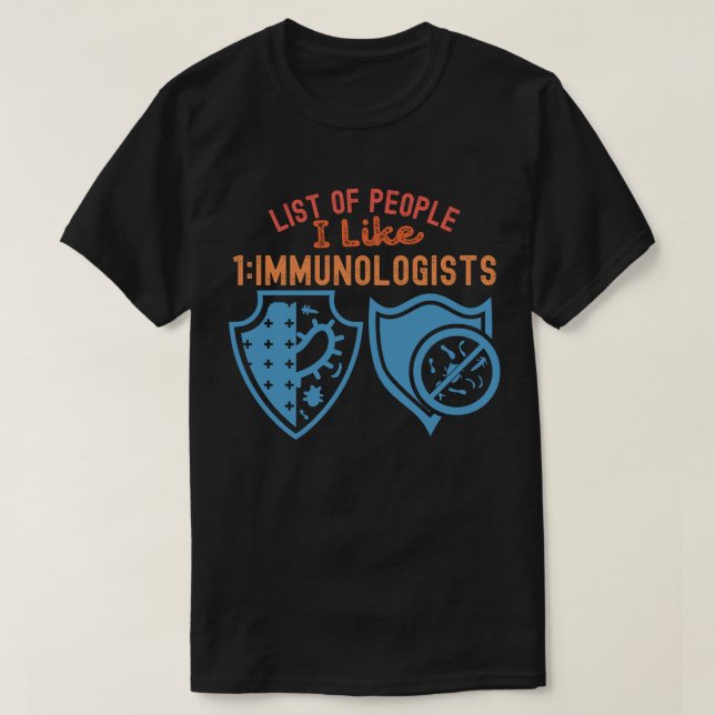 Förteckning över personer som jag gillar 1_Immunol T Shirt (Design framsida)