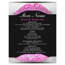 Förteckning över tjänster över makeup-konstnärer f