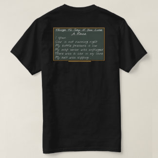 Förteckning över undantag t shirt