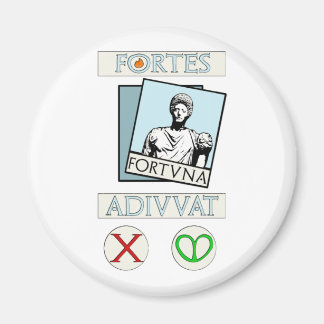 Fortes Fortuna Adiuvat Magnet