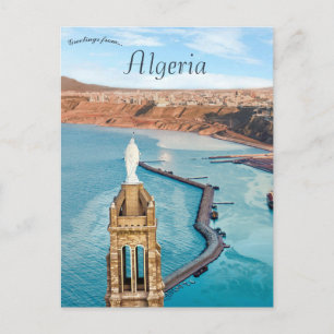 Fortet Santa Cruz Oran Algeriet vykort