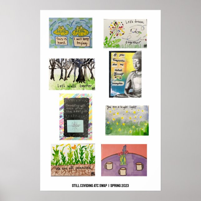 Fortfarande avlyssning ATC Swap Vår 2023 - poster  (Framsidan)