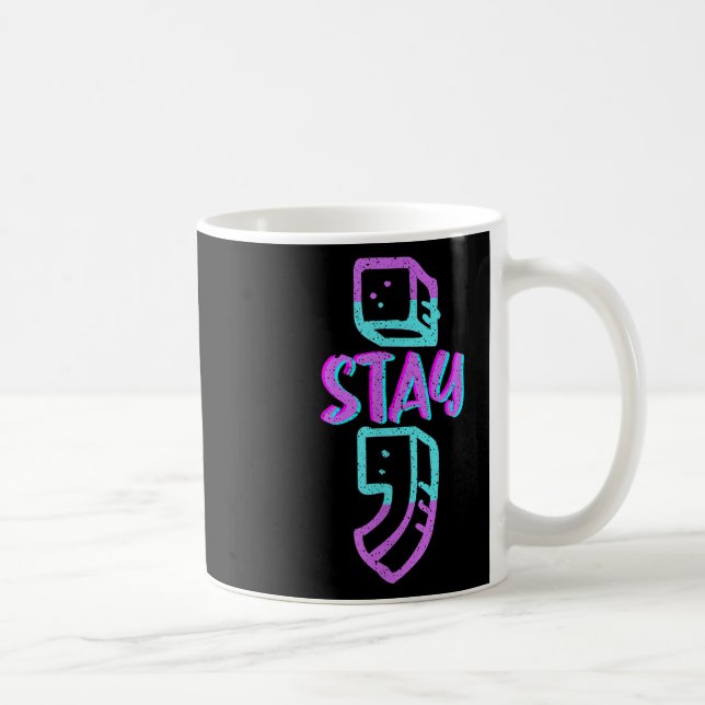 Fortfarande bekämpning av suicide Prevention Aware Kaffemugg (Höger)