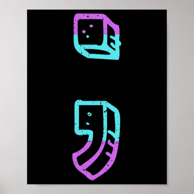 Fortfarande bekämpning av suicide Prevention Aware Poster (Framsidan)