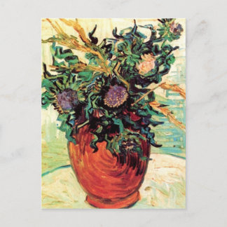 Fortfarande blommor och stöld, Van Gogh Fine Art Vykort