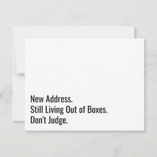 Fortfarande bor du utanför boxarna, domarfonkort anteckningskort