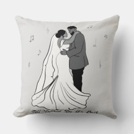 FORTFARANDE DANCE GÖR US PART KUDDE